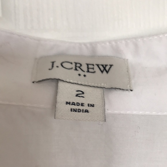 Hi-lo white blouse - Picture 7 of 8